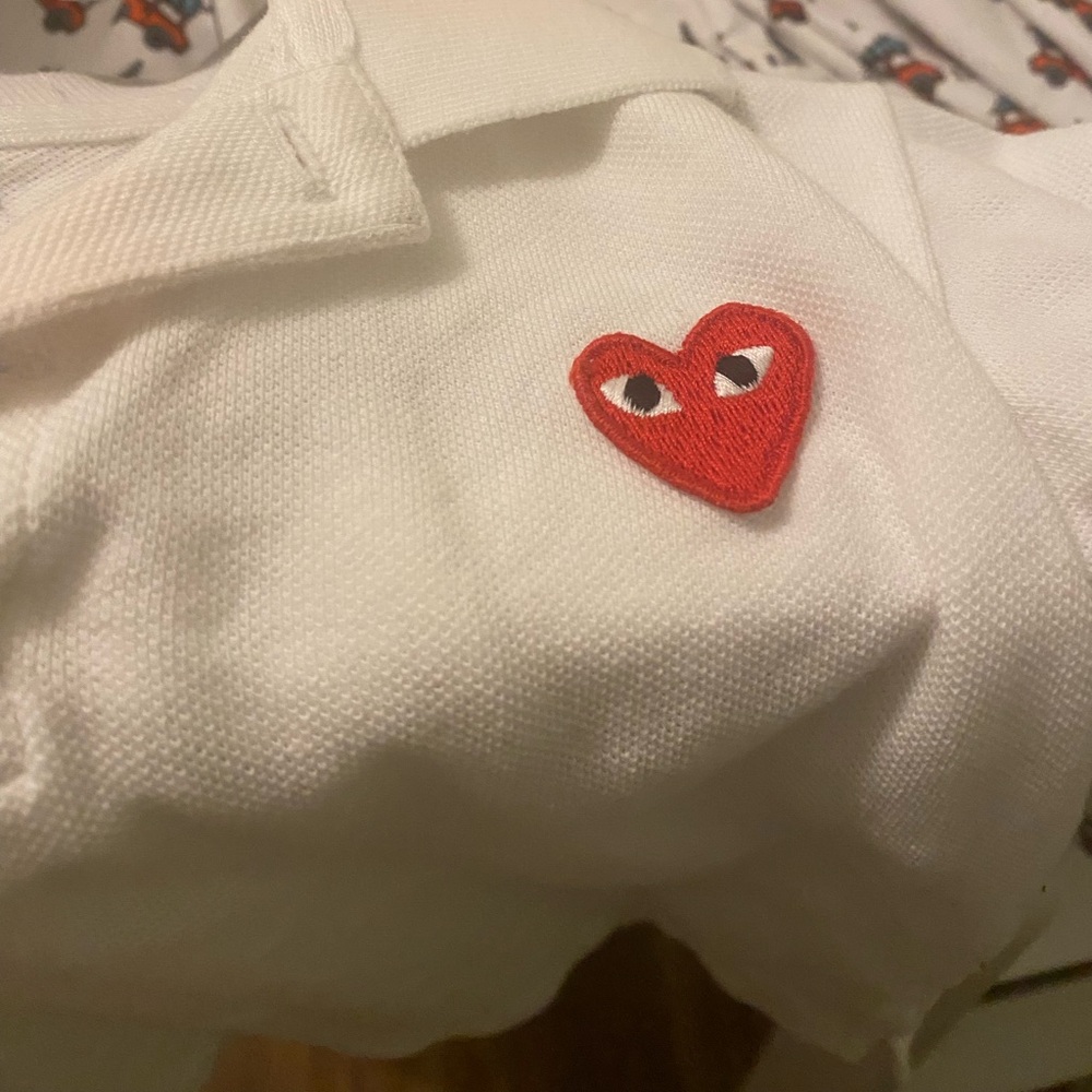 Comme de garçon kids polo